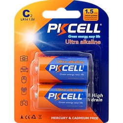 Αλκαλικές Μπαταρίες Pkcell Ultra LR14 C (2τμχ)
