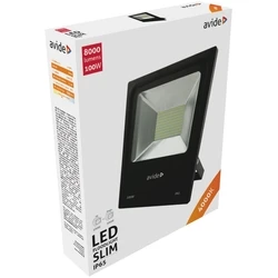 Προβολέας LED Avide Slim SMD 100W Λευκό 4000K