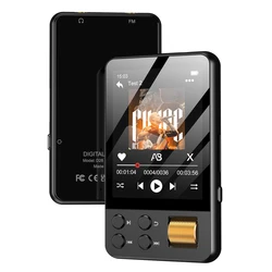 Ruizu MP3 Player (32GB) με οθόνη αφής 2.4" μαύρο - M19-32GB