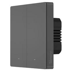 Smart Διακόπτης Sonoff M5-2C-86, διπλός, WiFi, γκρι