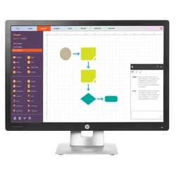 Monitor 24" HP E242 LED Ips, 1920X1200, VGA/Displayport/HDMI, Grade A