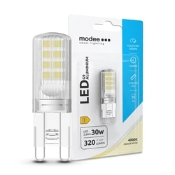 Modee Lighting Λάμπα LED G9 Aluminium 2.6W 4000K 320 lumen ERP B1