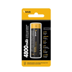 Modee Lighting Rechargeable Battery 21700 TR2148 4800mAh 3.7V B1