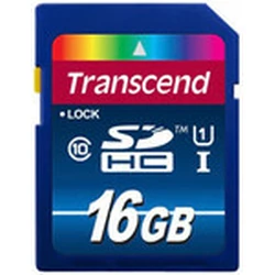 Κάρτα Μνήμης SDHC 16GB Transcend 20/45 Cl.10SDHC UHSI Prem