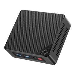 BEELINK Mini S12 Mini PC (Intel N95, 12GB DDR4, 480GB M.2 SSD, Windows 11 Pro)