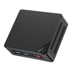BEELINK Mini S12 Pro Mini PC (Intel N100, 12GB LPDDR5, 512GB M.2 NVMe, Windows 11 Pro)