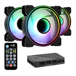 Case Fan LED ανεμιστήρων Aerocool MIRAGE-12PRO, 120mm, RGB