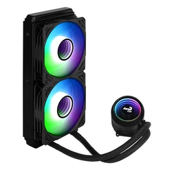 Ψύκτρα CPU Aerocool liquid cooler MIRAGE-L240, 120mm, LED RGB, 2x fans