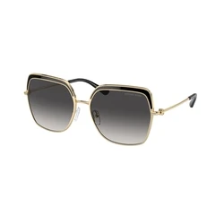 MICHAEL KORS Women Sunglasses MK1141-10148G (57/16/140) Gold Metal Frame, Grey Lenses