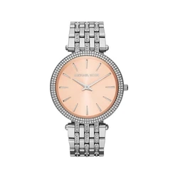 Γυναικείο Ρολόι Michael Kors Mk3218 (39mm) Μεταλλικό Μπρασελέ Ασημί