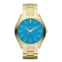 Γυναικείο Ρολόι Michael Kors Mk3265 (41mm) Μεταλλικό Μπρασελέ Χρυσό