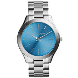 Γυναικείο Ρολόι Michael Kors Mk3292 (42mm) Μεταλλικό Μπρασελέ Ασημί