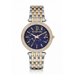 Γυναικείο Ρολόι Michael Kors Mk3401 (39mm) Μεταλλικό Μπρασελέ Ασημί / Χρυσό