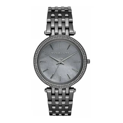Γυναικείο Ρολόι Michael Kors Mk3433 (39mm) Μεταλλικό Μπρασελέ Ασημί