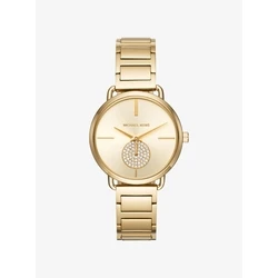Γυναικείο Ρολόι Michael Kors Mk3639 (37mm) Μεταλλικό Μπρασελέ Χρυσό