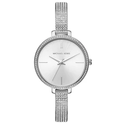 Γυναικείο Ρολόι Michael Kors Mk3783 (36mm) Μεταλλικό Μπρασελέ Ασημί