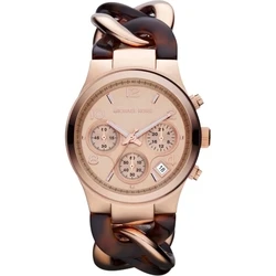 Γυναικείο Ρολόι Michael Kors Mk4269 (38mm) Μεταλλικό Μπρασελέ Καφέ