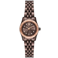 Γυναικείο Ρολόι Michael Kors Mk4844 (26mm) Μεταλλικό Μπρασελέ Καφέ