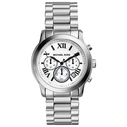 Γυναικείο Ρολόι Michael Kors Mk5928 (40mm) Μεταλλικό Μπρασελέ Ασημί