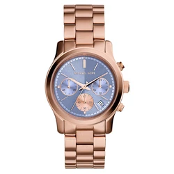 Γυναικείο Ρολόι Michael Kors Mk6163 (38mm) Μεταλλικό Μπρασελέ Ροζ