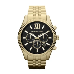Ανδρικό Ρολόι Michael Kors Mk8286 (45mm) Μεταλλικό Μπρασελέ 