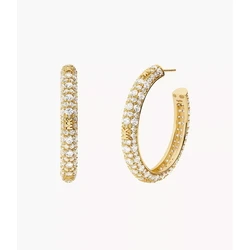 Γυναικεία Σκουλαρίκια Michael Kors Mkc1495An710 (3,5cm) από Ασήμι Golden