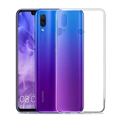Θήκη Κινητού Powertech Ultra Slim MOB-1290 για Huawei Y9 2019, διάφανη