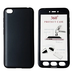 Θήκη Κινητού Powertech Body 360° με για Xiaomi Redmi Go, μαύρη