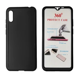 Θήκη Κινητού Powertech Body 360° Tempered Glass, Huawei Y5 2019/Honor 8S, μαύρη