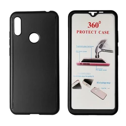 Θήκη Κινητού Powertech Body 360° με για Huawei Y6/Pro 2019, μαύρη
