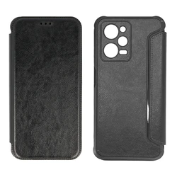 Θήκη Κινητού Powertech Razor Leather MOB-1914, Xiaomi Note 12 Pro/X5 Pro, μαύρη