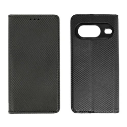 Θήκη Κινητού Powertech Smart Book Magnet Mob-1980 για Google Pixel 8, Μαύρη