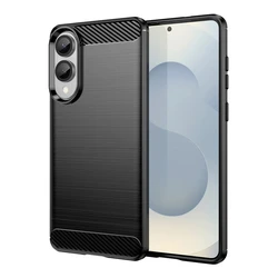 Θήκη Κινητού Powertech Carbon Mob-2009 για Samsung S25 Edge, Μαύρη