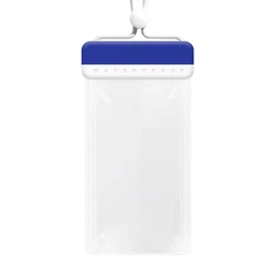 Αδιάβροχη Θήκη Powertech Smartphone Mob-2013, Ipx8, Μπλε-Λευκή