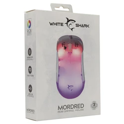 Ποντίκι Gaming Ενσύρματο White Shark Rgb Wired Gaming Mouse Gm-5017 12800 Dpi White