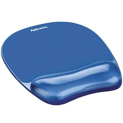 Mousepad Fellowes Gel Wrist Rest Crystal Blue