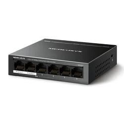 Network Switch Mercusys Desktop MS106LP, 6x 10/100 Mbps, PoE+, Ver. 1.0