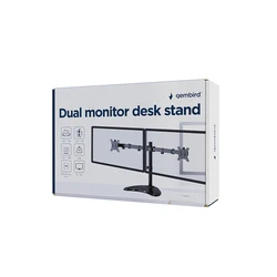 Βάση Monitor Gembird Dual Desk Stand (Rts) 13'-32' Max Vesa 100X100