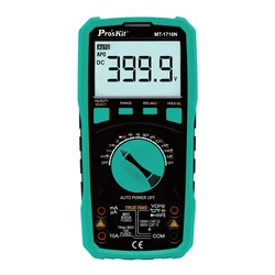 PROSKIT MT-1710N True RMS Digital Multimeter (AC/DC, NCV, LCD, Buzzer)