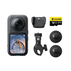 Insta360 X6 Motorcycle Bundle - 8K, 1" Sensors, Triple AI Chip, OLED Display