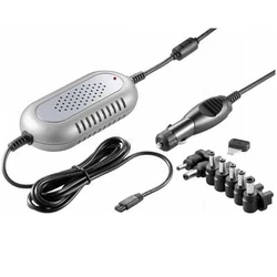 Φορτιστής Αυτοκινήτου Laptop Minwa 5A μαζί με Καλώδιο Ενσωματωμένο