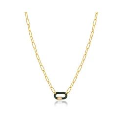 Γυναικείο Κολιέ Ania Haie N031-01G-G (40cm) από Ασήμι Golden