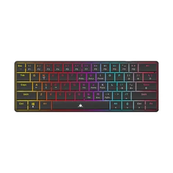 WHITE SHARK MECH Gaming Μηχανικό Πληκτρολόγιο 60% US με RGB