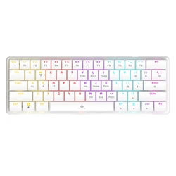 White Shark NAGAMAKI GK-006221 Μηχανικό Πληκτρολόγιο RGB (US) Μπλε