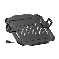 Βάση Laptop Brateck & ψύξη NBH-8GL για VESA, RGB, έως 17", μαύρη