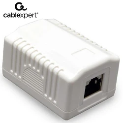 Κουτί Δικτύου Cablexpert CAT5E FTP Single PORT SURFACE MOUNT BOX