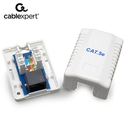 Κουτί Δικτύου Cablexpert CAT5E UTP Single PORT SURFACE MOUNT BOX