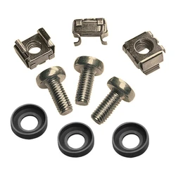 Αξεσουάρ Rack Powertech σετ Βίδες με παξιμάδια NETW-0011 για κολώνα M6*16, 20τμχ