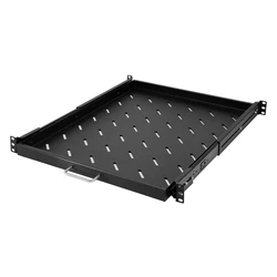 POWERTECH πτυσσόμενο ράφι για rack 19 0 NETW 0041 βάθος 570mm μαύρο