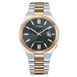 Ανδρικό Ρολόι Citizen Nj0154-80H (40mm) Μεταλλικό Μπρασελέ Ασημί